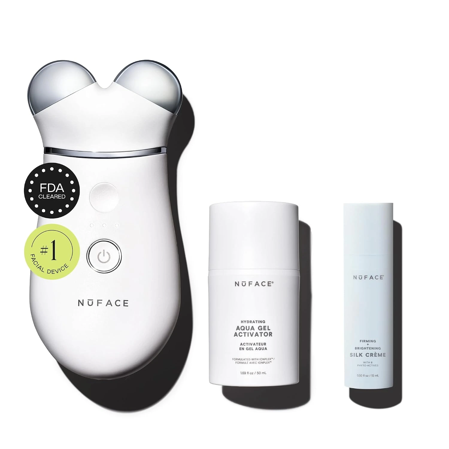 NuFACE Trinity+ microcurrent device
