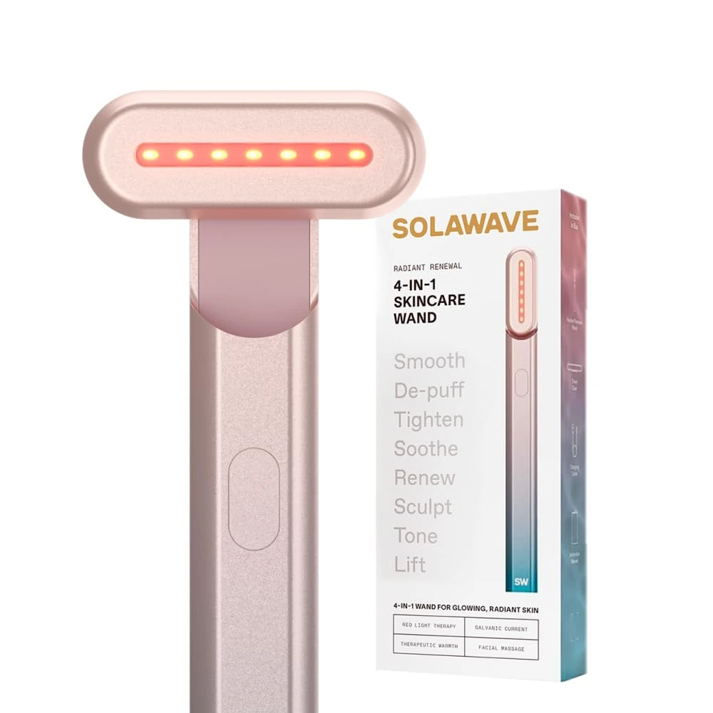 Solawave 4-in-1 Red Light Therapy wand