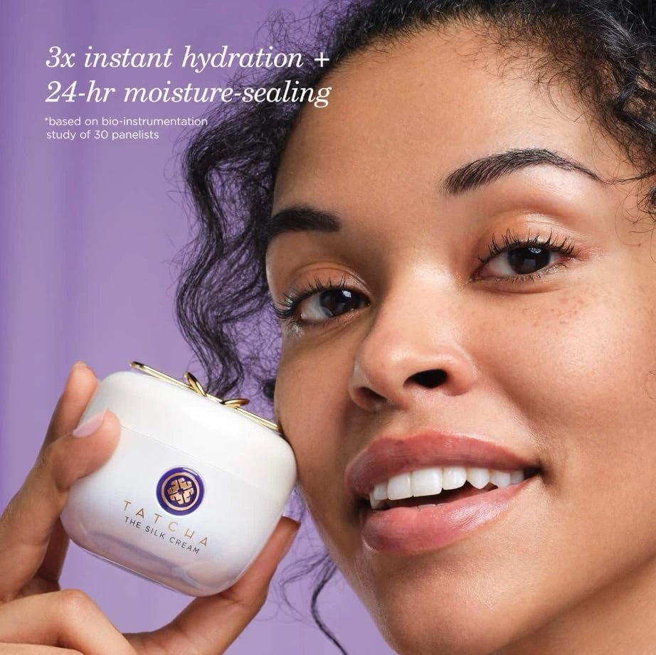 TATCHA The Silk Cream texture and application